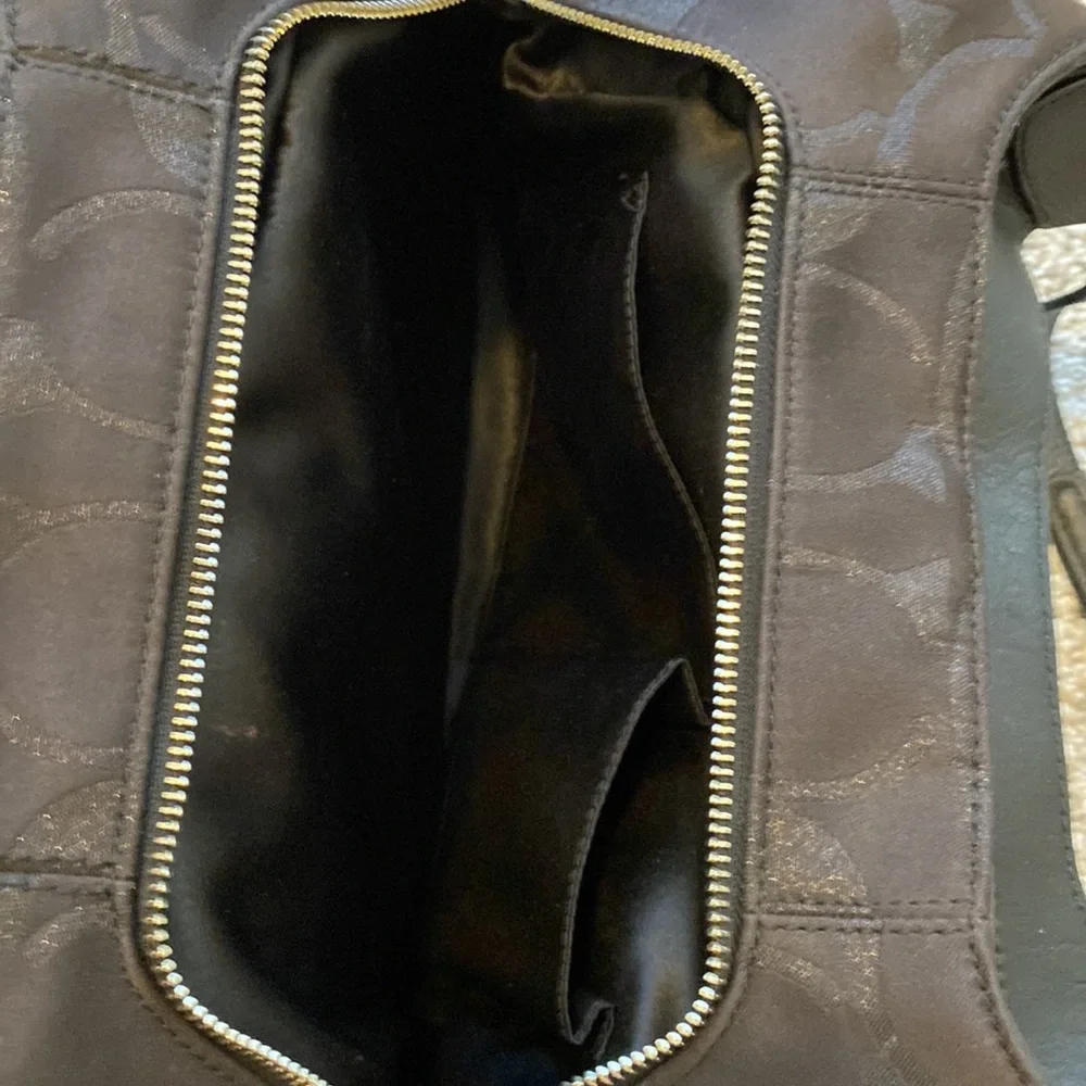 Coach Purse – Black (or Dark Brown) - Picture 2 of 5